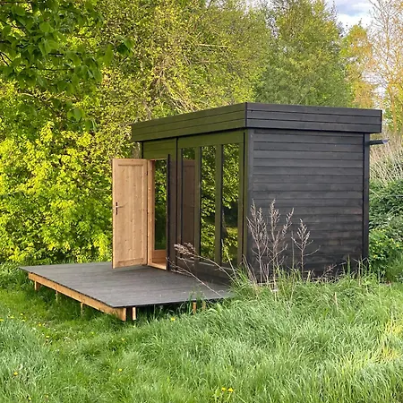 Lüks kamp alanı Glamping Im Gutspark - Park Malchin
