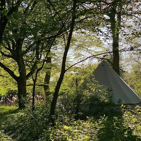 Luxury tent Glamping Im Gutspark - Park Malchin